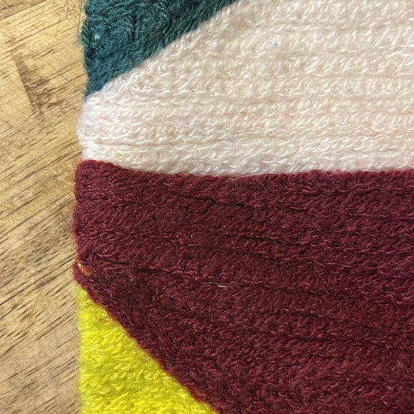 West Elm Multi-Colored Pillow Cover 20" x 20" - Picture 3 of 7